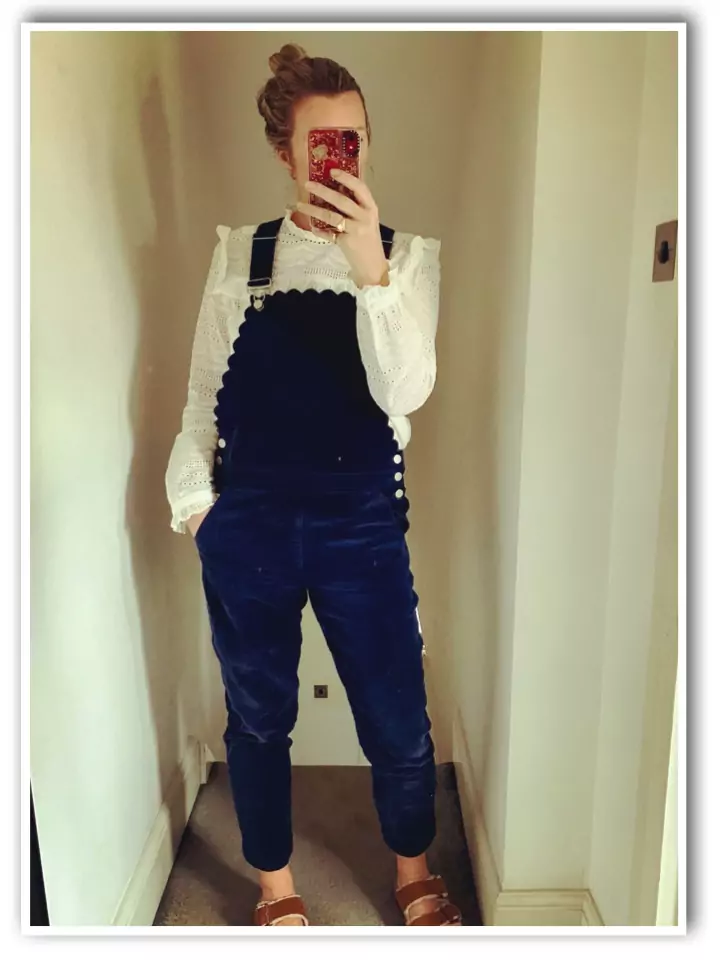 me in Wyse London Dungarees 
